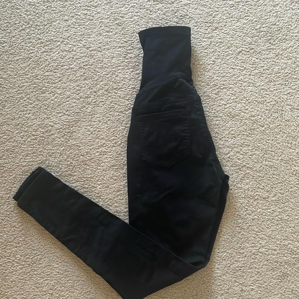 Black maternity pants